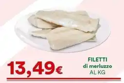 Supermercati Pasquale Prisco Filetti di merluzzo offerta
