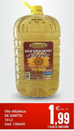 Centro Cash Olio Altoleico De Santis offerta