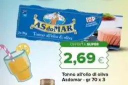 Tigre Amico Tonno all'olio di oliva Asdomar offerta