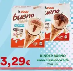 Supermercati Pasquale Prisco Kinder bueno white offerta