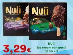 Supermercati Pasquale Prisco Nuii ice cream vari gusti offerta