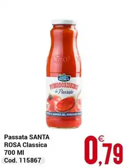 Centro Cash Passata SANTA ROSA Classica offerta