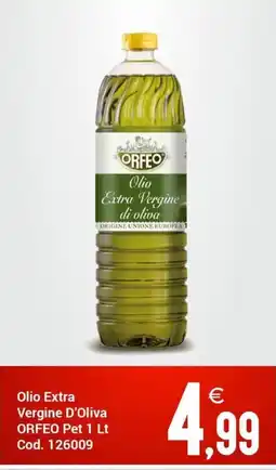 Centro Cash Olio Extra Vergine D'Oliva ORFEO offerta