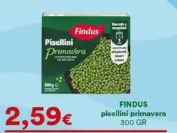 Supermercati Pasquale Prisco Findus pisellini primavera offerta