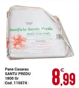 Centro Cash Pane Casarau Santu Predu offerta