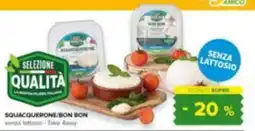 Tigre Amico Squacquerone/Bon Bon senza lattosio offerta