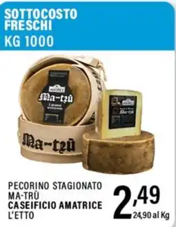Gecop Pecorino stagionato Ma-Trù offerta