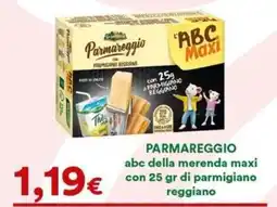 Supermercati Pasquale Prisco Parmareggio abc della merenda maxi offerta