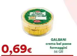 Supermercati Pasquale Prisco Galbani crema bel paese formaggini offerta