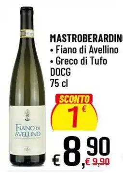 Famila Superstore Mastroberardino Fiano di Avellino offerta