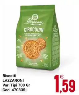 Centro Cash Biscotti Lazzaroni offerta