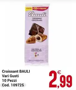 Centro Cash Croissant BAULI offerta