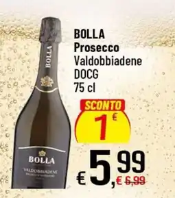Famila Superstore Bolla Prosecco Valdobbiadene DOCG offerta