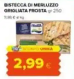 Tigre Amico Bistecca di merluzzo grigliata frost offerta