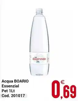 Centro Cash Acqua BOARIO Essenzial offerta