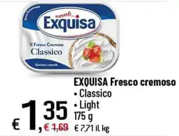 Famila Superstore Exquisa Fresco cremoso Classico offerta