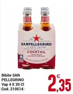 Centro Cash Bibite SAN PELLEGRINO Cocktail offerta