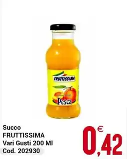 Centro Cash Succo FRUTTISSIMA offerta