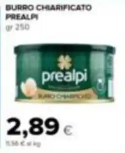 Tigre Amico Burro chiarificato Prealpi offerta