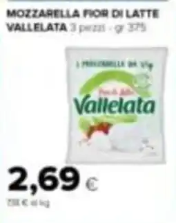 Tigre Amico Mozzarella fior di latte Valletata offerta