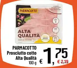 Famila Superstore Parmacotto Prosciutto cotto Alta Qualità offerta
