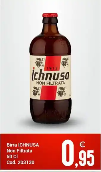 Centro Cash Birra Ichnusa Non Filtrata offerta