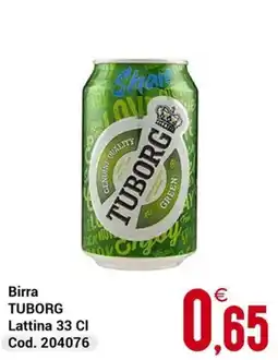 Centro Cash Birra TUBORG offerta