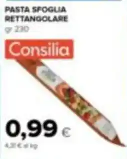Tigre Amico Pasta sfoglia rettangolare Consilia offerta