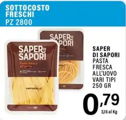 Gecop Saper di sapori pasta fresca all'uovo offerta