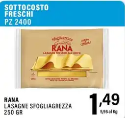 Gecop Rana lasagne sfogliagrezza offerta
