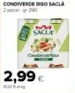 Tigre Amico Condimento riso Sacla offerta