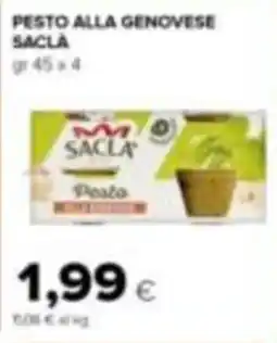 Tigre Amico Pesto alla genovese Saclà offerta