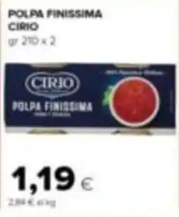 Tigre Amico Polpa finissima Cirio offerta
