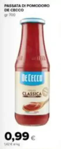 Tigre Amico Passata di pomodoro De Cecco offerta