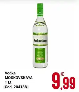 Centro Cash Vodka Moskovskaya offerta
