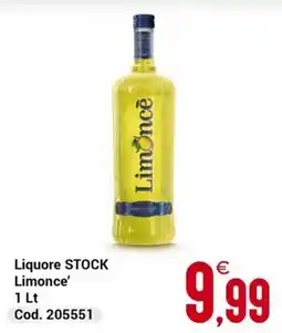 Centro Cash Liquore STOCK Limonce' offerta