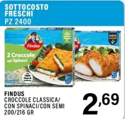 Gecop Findus Crocchette classica con spinaci offerta