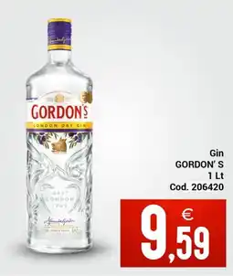 Centro Cash Gin GORDON'S offerta