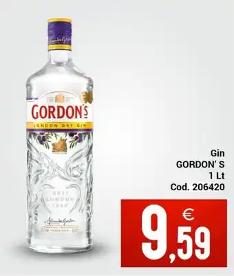 Centro Cash Gin GORDON'S offerta
