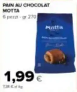 Tigre Amico Pain au chocolat Motta offerta