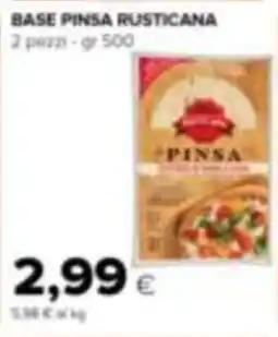 Tigre Amico Base pinsa rusticana offerta