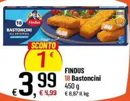 Famila Superstore Findus Bastoncini offerta
