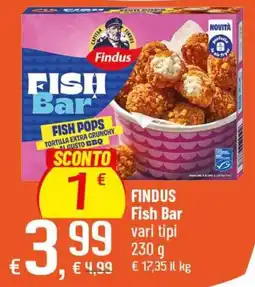 Famila Superstore Findus Fish Bar offerta