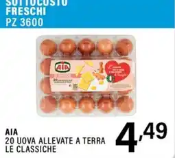 Gecop AIA 20 Uova Allevate a Terra Le Classiche offerta