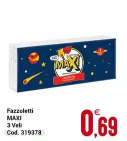 Centro Cash Fazzoletti MAXI offerta