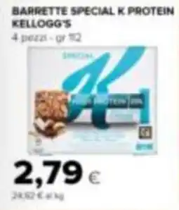 Tigre Amico Barrette Special K Protein Kellogg's offerta