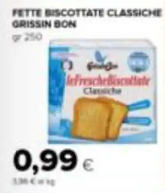 Fette biscottate classiche Grissin Bon
