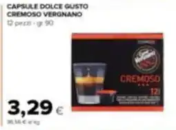 Tigre Amico Capsule Dolce Gusto Cremoso Vergnano offerta