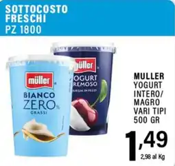 Gecop Müller Yogurt Bianco Zero offerta