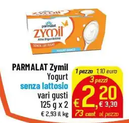 Famila Superstore Parmalat Zymil Yogurt senza lattosio offerta